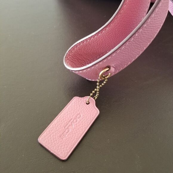 Coach Pink Leather Backpack - Picture 10 of 10